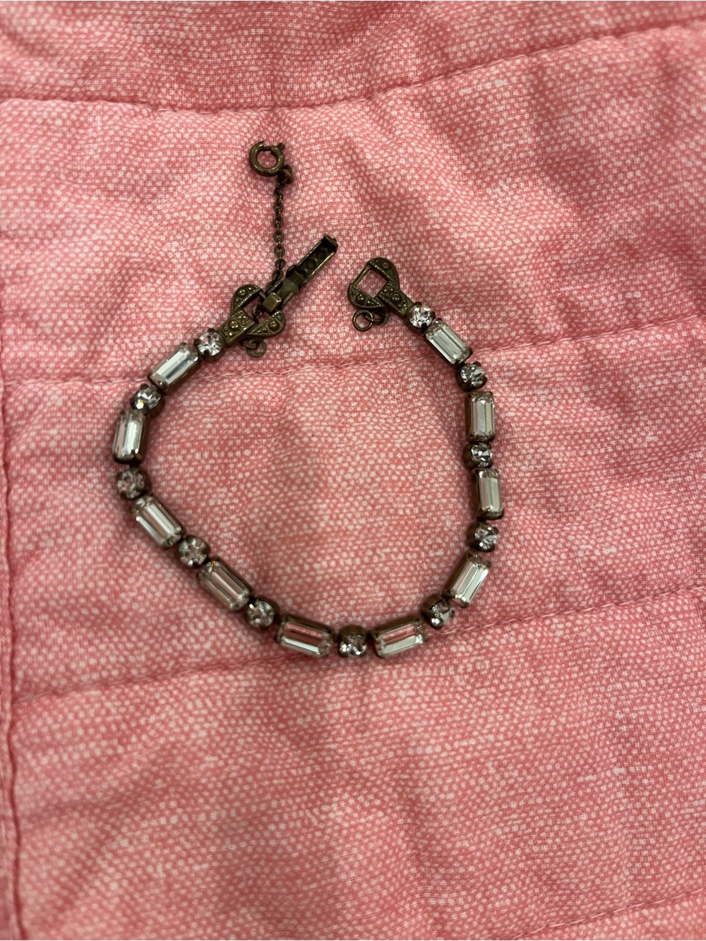 EUC Sorrelli Crystal Tennis Bracelet